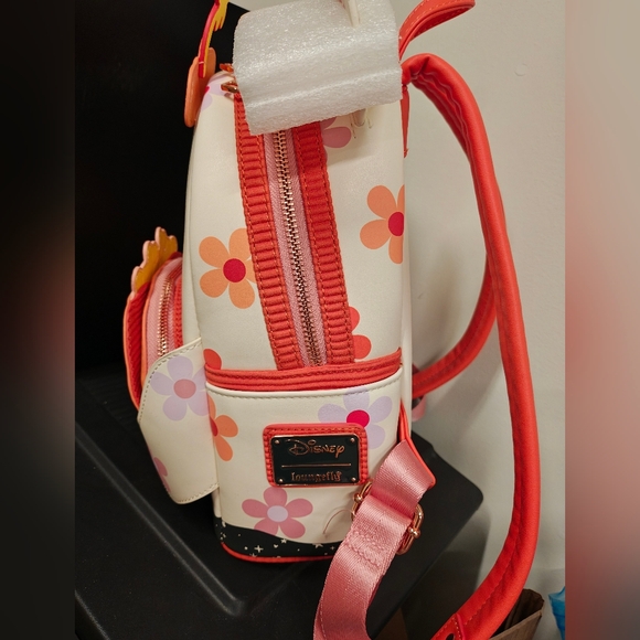 LoungeFly Minnie Mouse Halloween Light Up Backpack - Picture 4 of 6